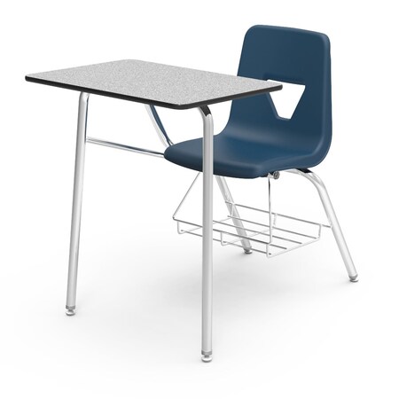 Virco 31.38 in. H, Molded Polypropylene Shell 24 in. W X 2400BR